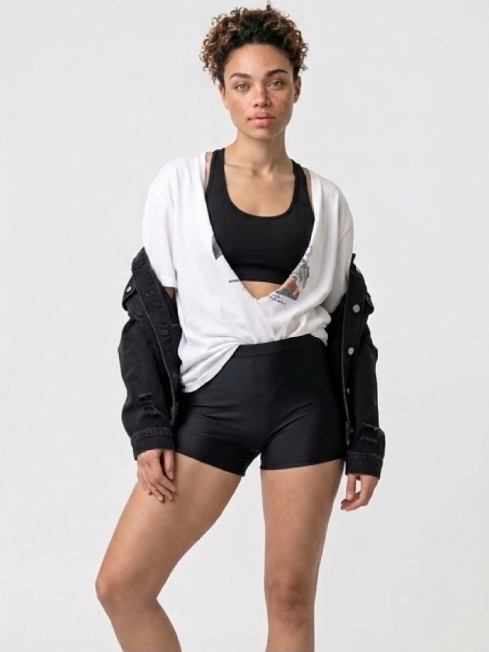 wild fable Black Boyshort Bottoms Size Large